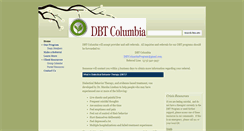 Desktop Screenshot of dbtcolumbia.com